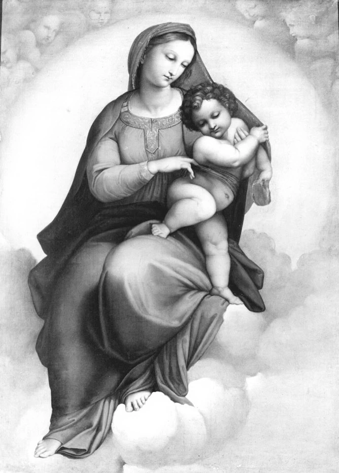 Madonna con Bambino in gloria - Pinacoteca Civica F. Podesti, Ancona